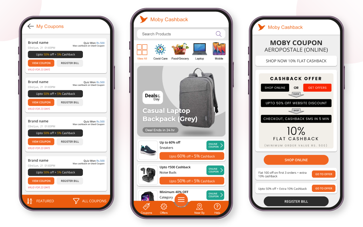 Mody Cashback App