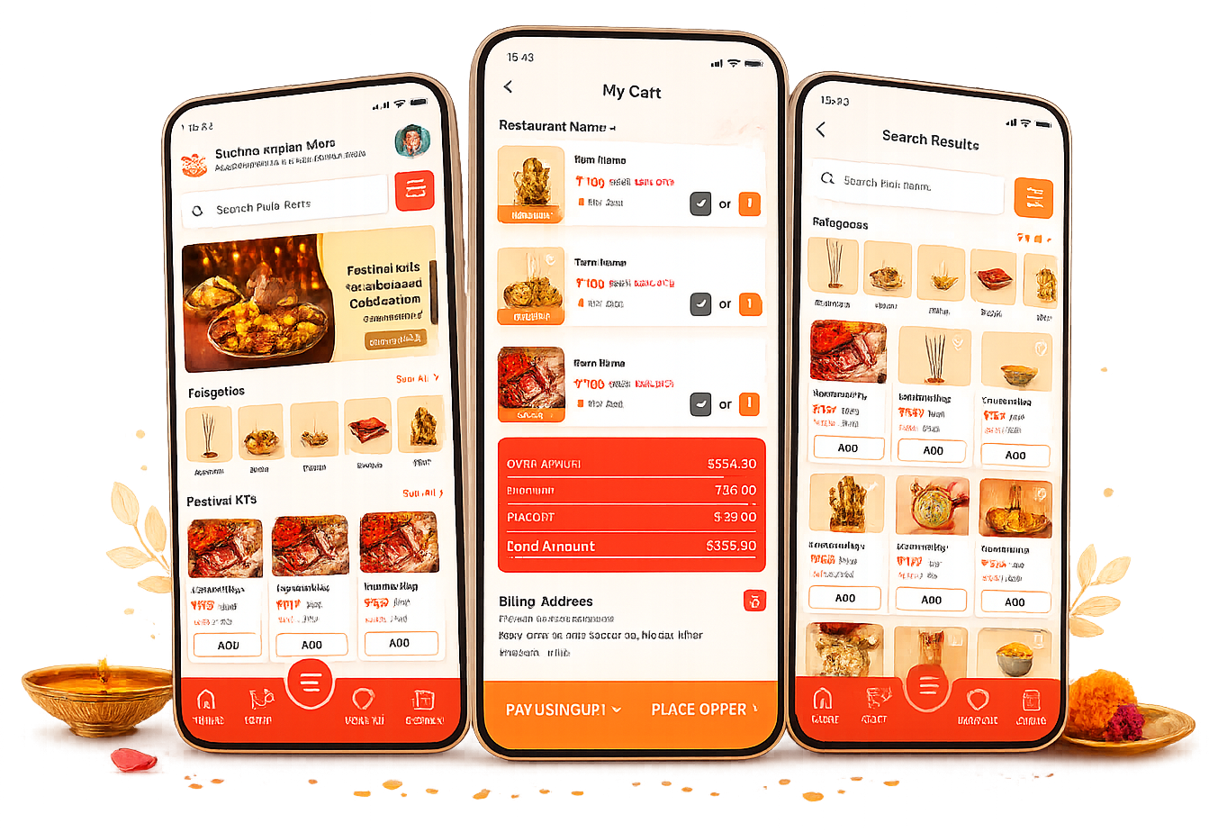 PoojaSathi Mobile App Case Study Visual